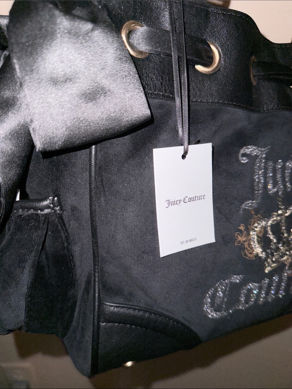 NEW Juicy Couture Royal Bloom Daydreamer in Liquorice - Picture 5 of 6